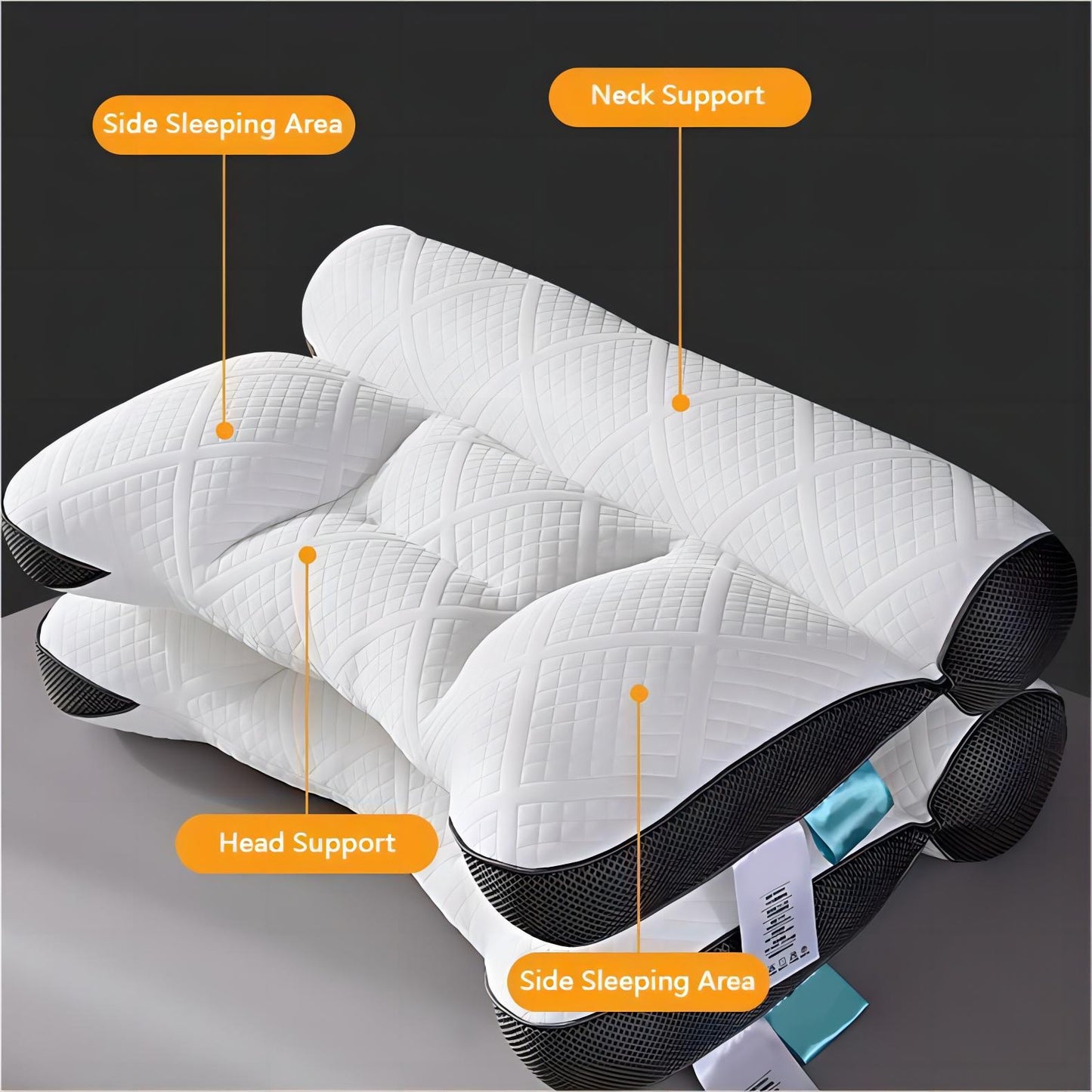 【📦Darmowa dostawa(Zakup 2)】Świetny prezent - wyjątkowo wygodna ergonomiczna poduszka pod kark